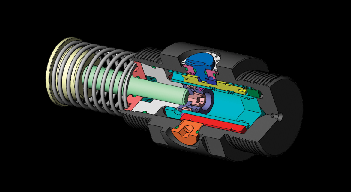 Adjustable Miniature Shock Absorber