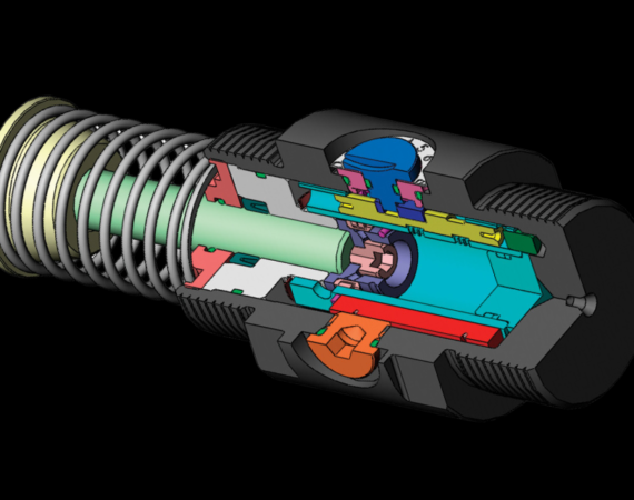 Enidine Adjustable Miniature Shock Absorber