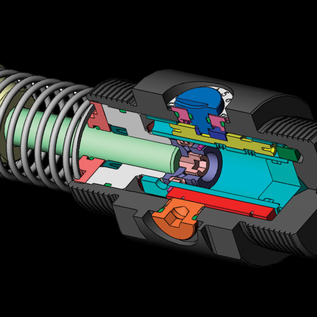 Enidine Adjustable Miniature Shock Absorber